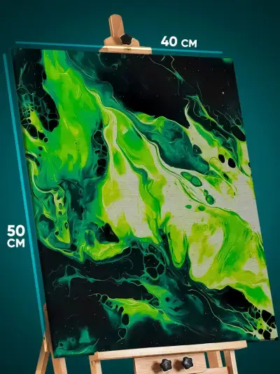 Картина на стену Абстракция волны 40x50