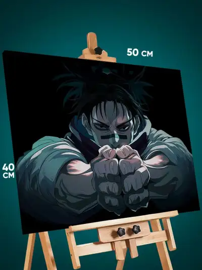 Картина на стену Магическая битва Аниме Чосо 40x50