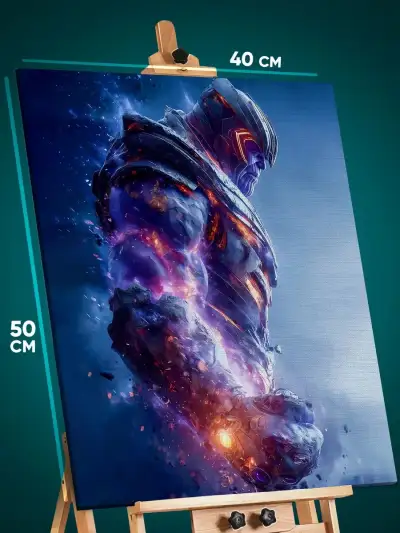 Картина на стену Marvel Танос 40x50