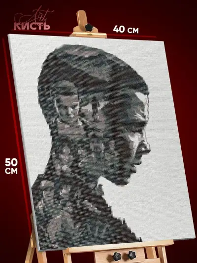Алмазная мозаика Сериалы Кино Очень странные дела 40x50
