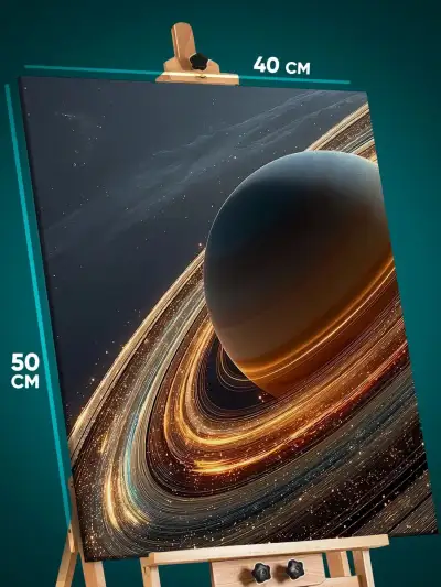 Картина на стену Космос планета 40x50