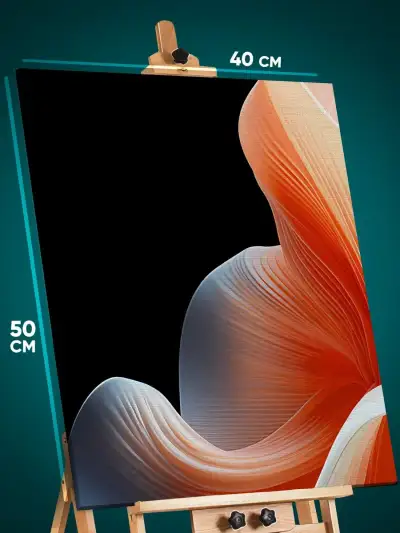 Картина на стену Абстракция волны 40x50
