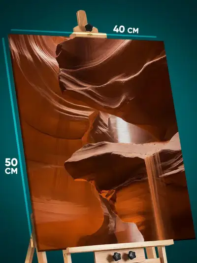 Картина на стену Пейзаж природа пустыня горы 40x50