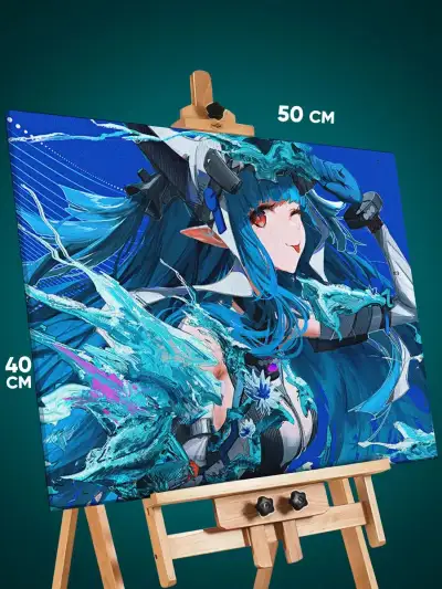 Картина на стену Аркнайтс Игра 40x50