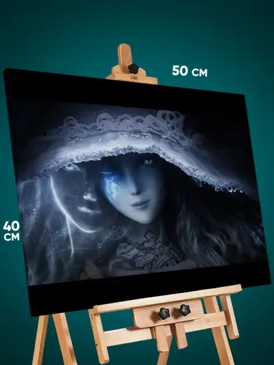 Картина на стену Elden Ring Игра ведьма Ренни 40x50