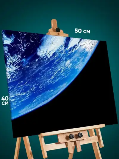 Картина на стену Космос планета Земля 40x50
