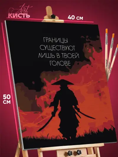 Картина по номерам Мотивация 40x50