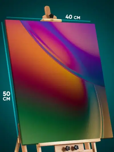 Картина на стену Абстракция волны 40x50