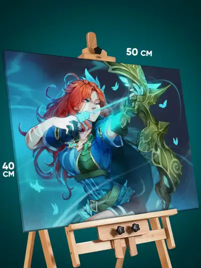 Картина на стену Dota 2 Игра Врка 40x50