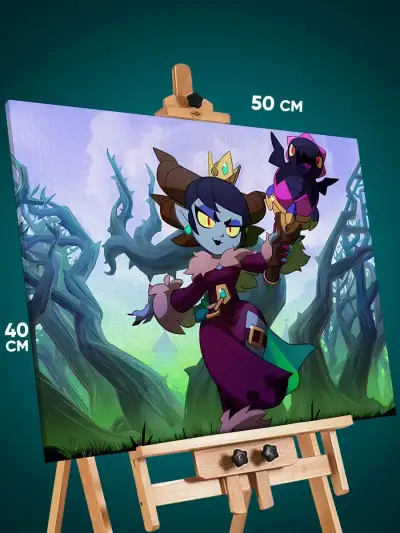 Картина на стену Brawl Stars Игра 40x50