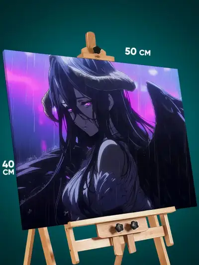 Картина на стену Повелитель Аниме Альбедо 40x50