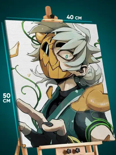 Картина на стену Brawl Stars Игра 40x50