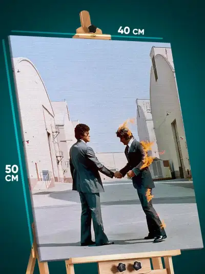 Картина на стену Музыка рок Pink Floyd 40x50