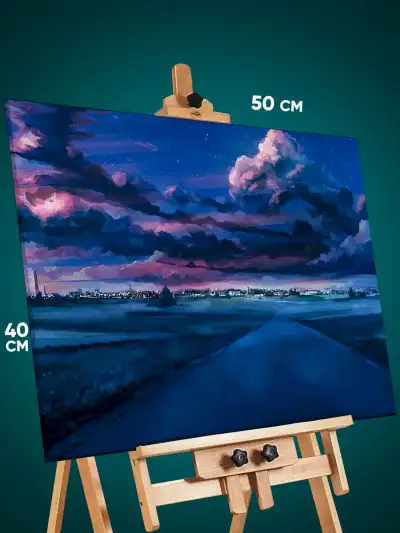 Картина на стену Бесконечное лето Игра пейзаж 40x50