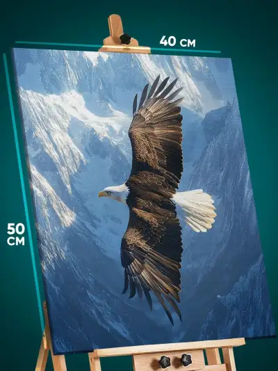 Картина на стену Животные птица орел 40x50