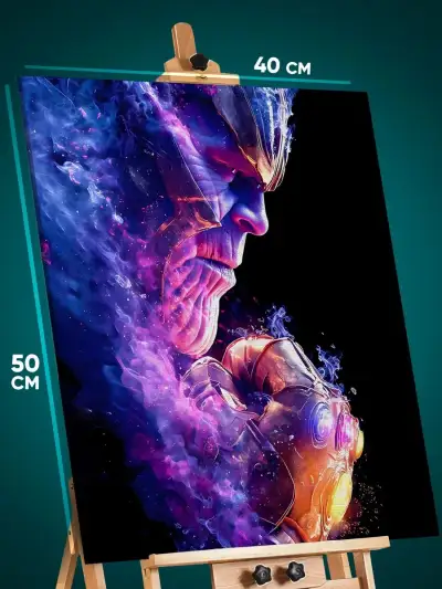 Картина на стену Marvel Танос 40x50