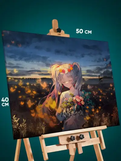 Картина на стену Фрирен Аниме 40x50