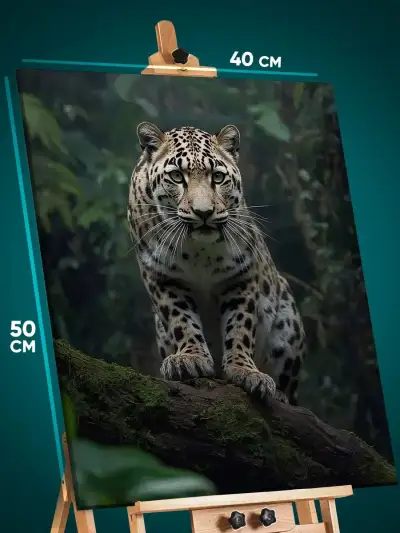 Картина на стену Животные леопард 40x50