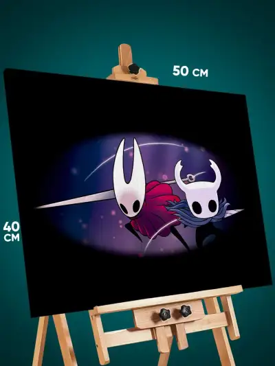 Картина на стену Hollow Knight Игра 40x50