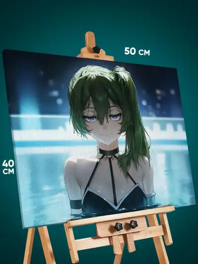 Картина на стену Фрирен Аниме Юбель 40x50