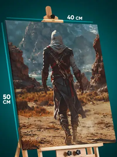 Картина на стену Assassin’s Creed Игра 40x50