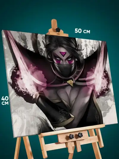 Картина на стену Dota 2 Игра Ланая 40x50