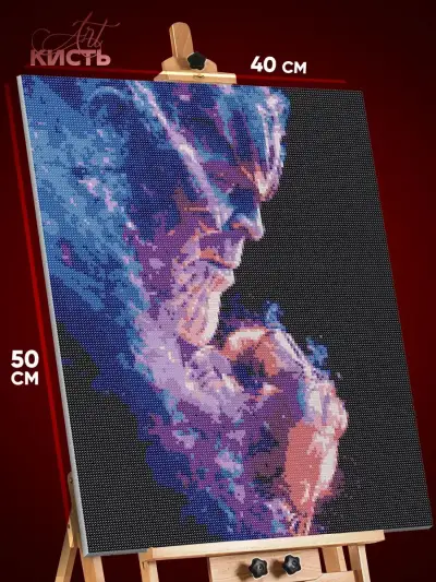 Алмазная мозаика Marvel Танос 40x50