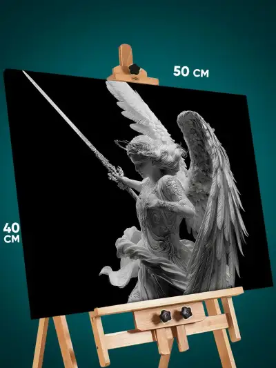 Картина на стену Статуя ангел 40x50