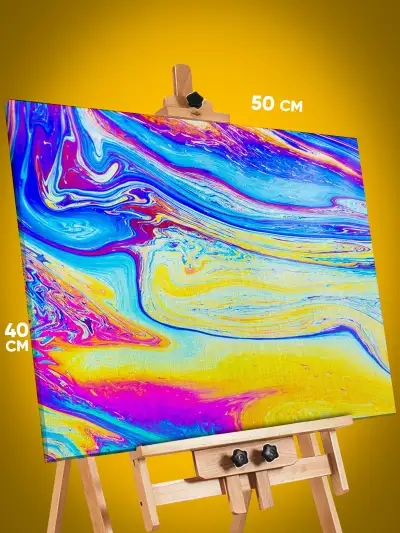 Картина на стену Абстракция волны 40x50