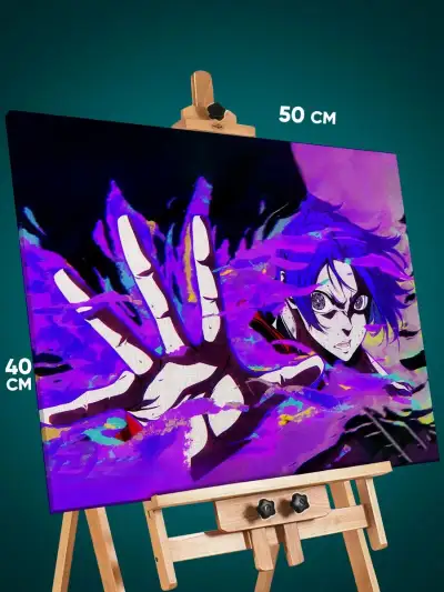 Картина на стену Синяя тюрьма Аниме 40x50