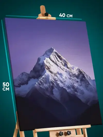 Картина на стену Пейзаж лесной природа горы 40x50