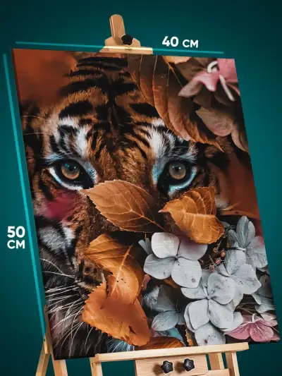 Картина на стену Животные тигр 40x50