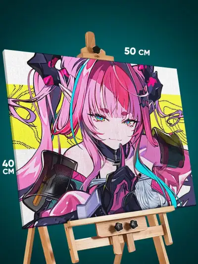 Картина на стену Аркнайтс Игра 40x50
