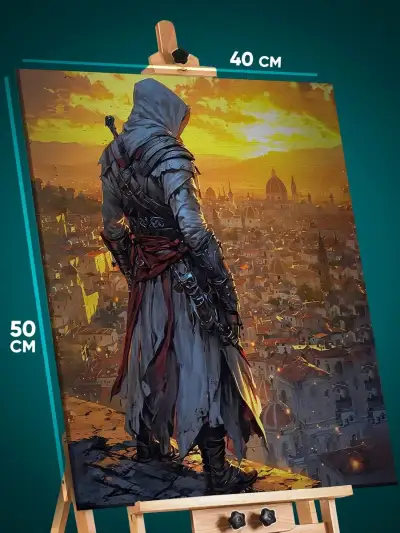 Картина на стену Assassin’s Creed Игра 40x50