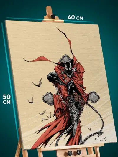 Картина на стену Marvel Спаун 40x50