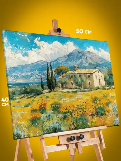 Картина на стену Репродукция пейзаж живопись 40x50
