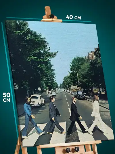 Картина на стену Музыка The Beatles 40x50