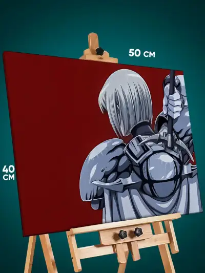 Картина на стену Клеймор Аниме 40x50