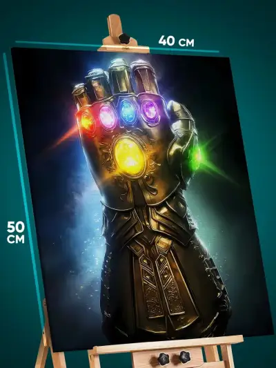 Картина на стену Marvel Танос 40x50