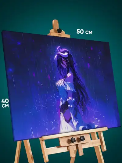 Картина на стену Повелитель Аниме Альбедо 40x50