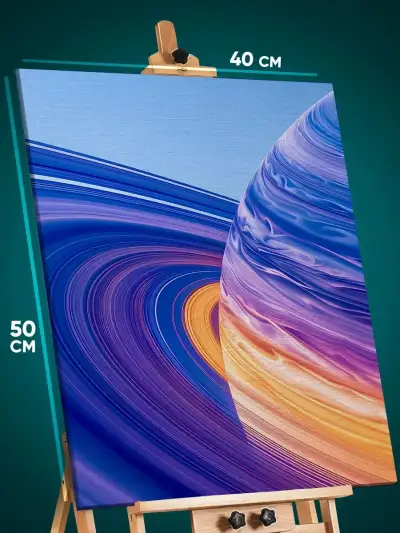 Картина на стену Абстракция космос 40x50