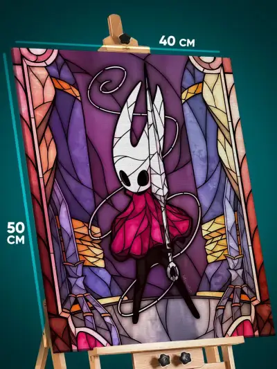 Картина на стену Hollow Knight Игра 40x50