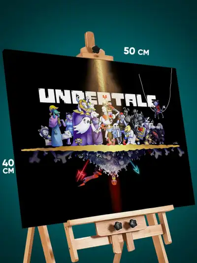 Картина на стену Undertale Игра 40x50