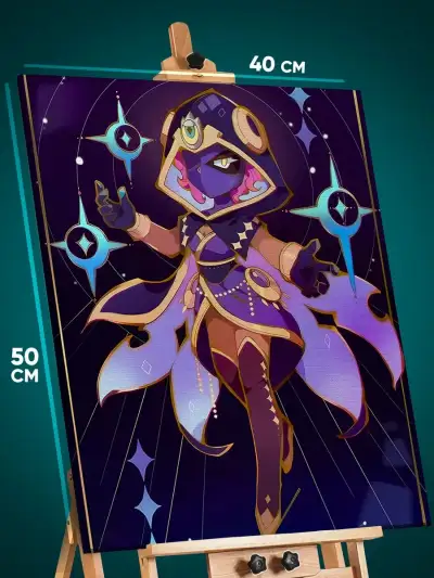 Картина на стену Brawl Stars Игра 40x50