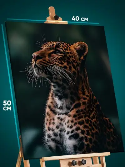 Картина на стену Животные леопард 40x50