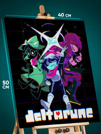 Картина на стену Deltarune Игра 40x50