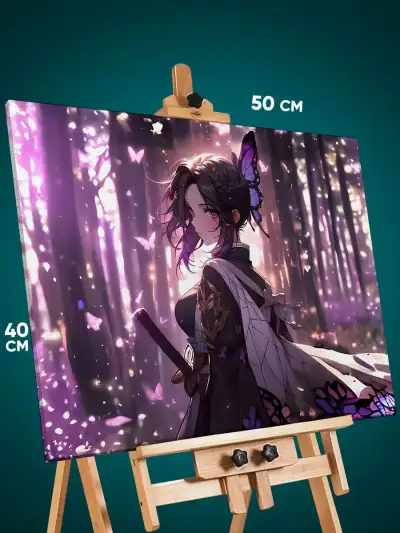 Картина на стену Клинок рассекающий демонов Аниме Кочо 40x50